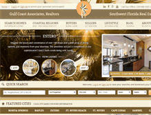 Tablet Screenshot of findsouthwestfloridahomes.com